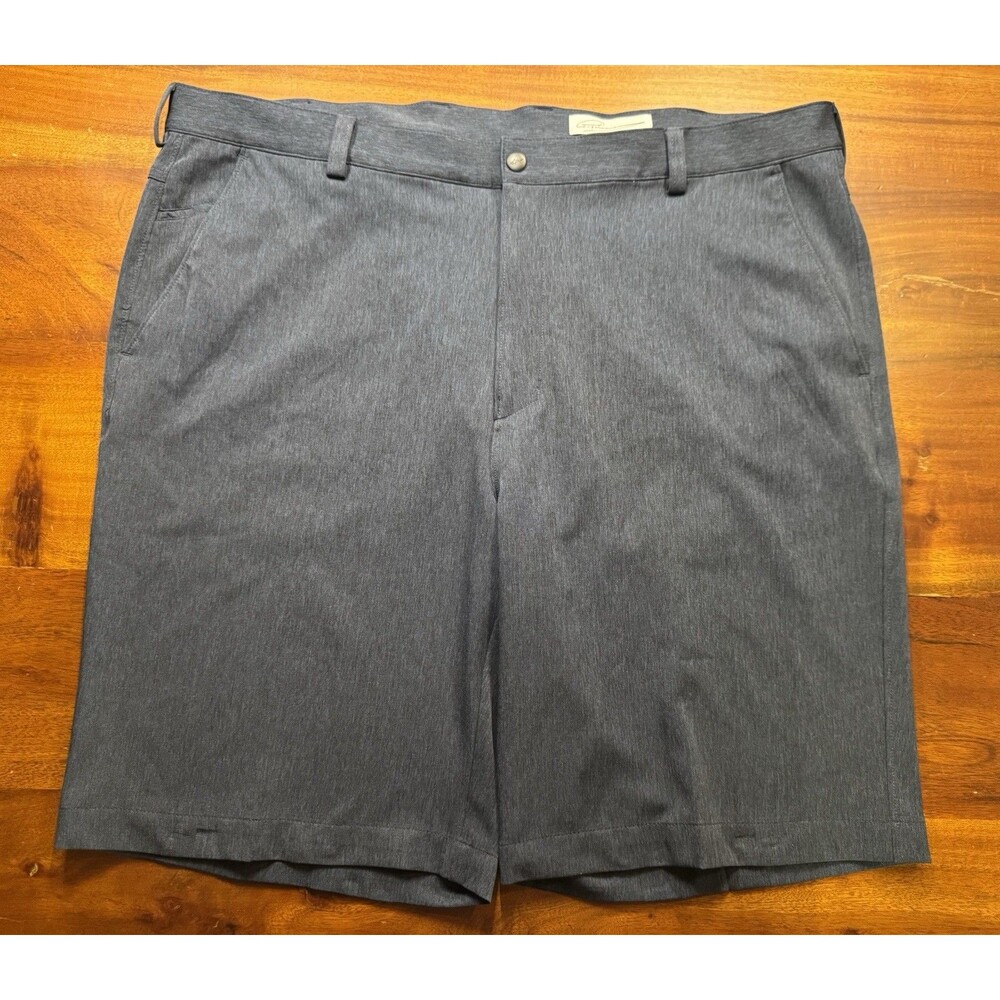 Greg Norman Mens Flat Front Stretch Performance Preppy Golf Shorts Sz 40
